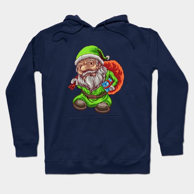 Christmas Swedish Tomte Hoodie by AngelFlame